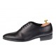 Pantofi barbati office, eleganti din piele naturala, negri, SCORPION, 024NBOX