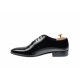 Pantofi barbati office, eleganti din piele naturala, negri, SCORPION, 024NLAC