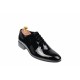 Pantofi barbati office, eleganti din piele naturala, negri, SCORPION, 024NLAC