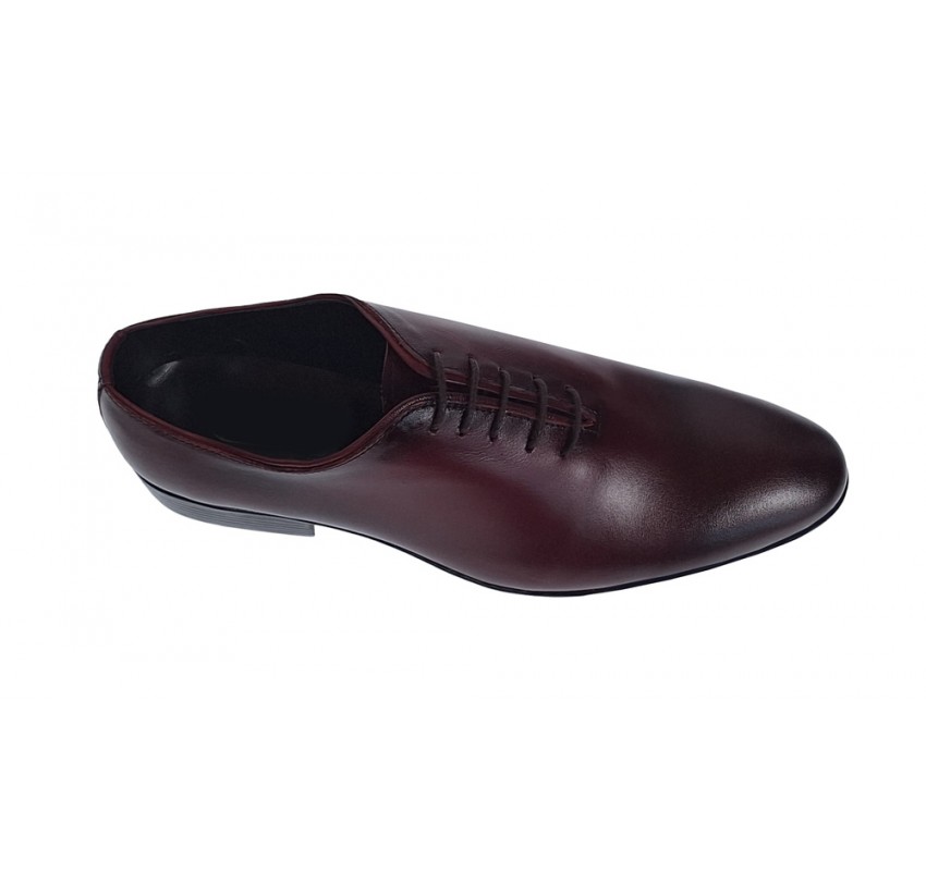 Pantofi barbati eleganti din piele naturala Bordeaux 024VIS