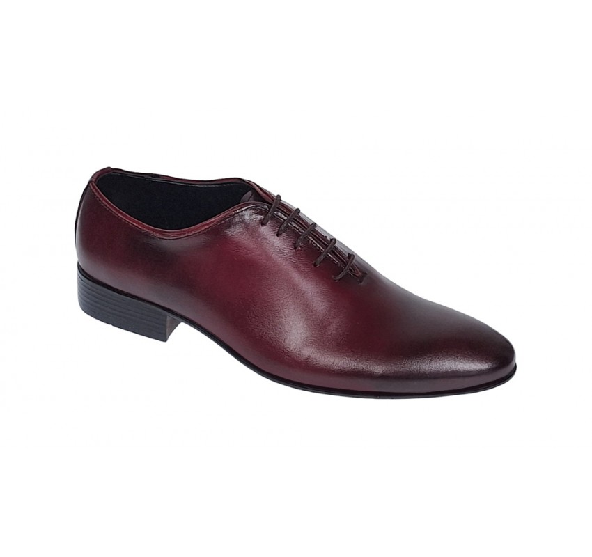 Pantofi barbati eleganti din piele naturala Bordeaux 024VIS