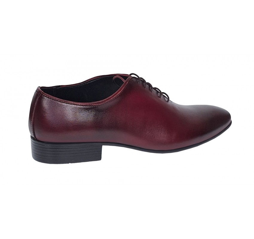 Pantofi barbati eleganti din piele naturala Bordeaux 024VIS