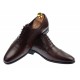 OFERTA MARIMEA 40 - Pantofi barbati eleganti, cu siret, din piele naturala visinie - L347VIS