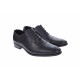 OFERTA MARIMEA  39,  44  -Pantofi barbati eleganti, cu siret, din piele naturala neagra - L356NEGRU