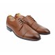 OFERTA MARIMEA  41 -Pantofi barbati office, eleganti, cu siret, din piele naturala, maro coniac, L709CON