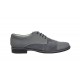 Pantofi barbati casual din piele naturala, culoare Gri - 858GG