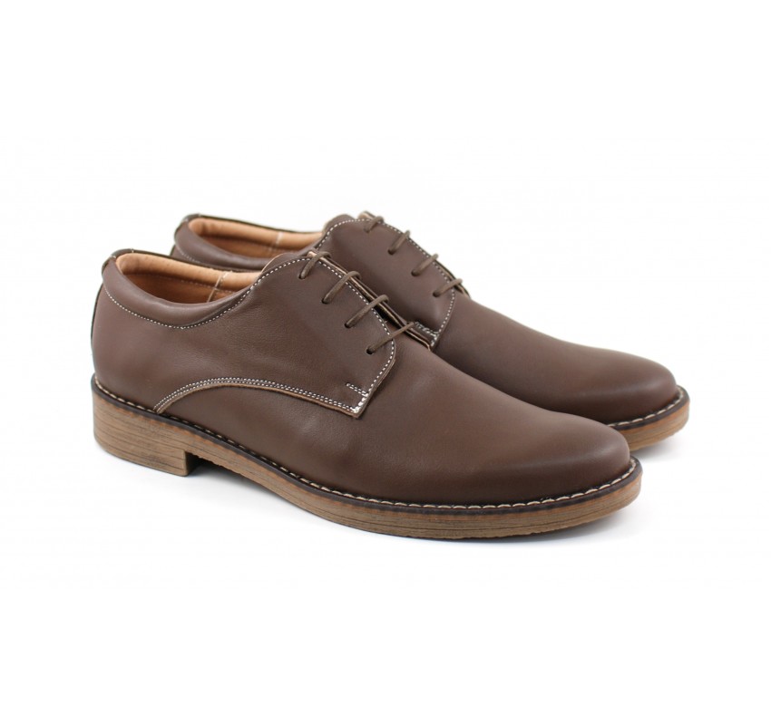 Pantofi barbati casual din piele naturala box 859MD