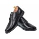 Pantofi barbati, model casual-elegant, din piele naturala, negru box -  859N