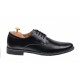 Pantofi barbati, model casual-elegant, din piele naturala, negru box -  859N