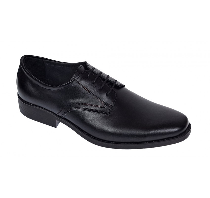 Pantofi barbati eleganti din piele naturala Negru ADYSIRN