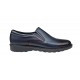 Pantofi barbati casual, cu elastic, piele naturala, Blue Navi, CORSAELBLM