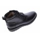 Ghete barbati negre, casual, din piele naturala, cu fermoar, ADAM - CIUCALETI SHOES CORSAFN