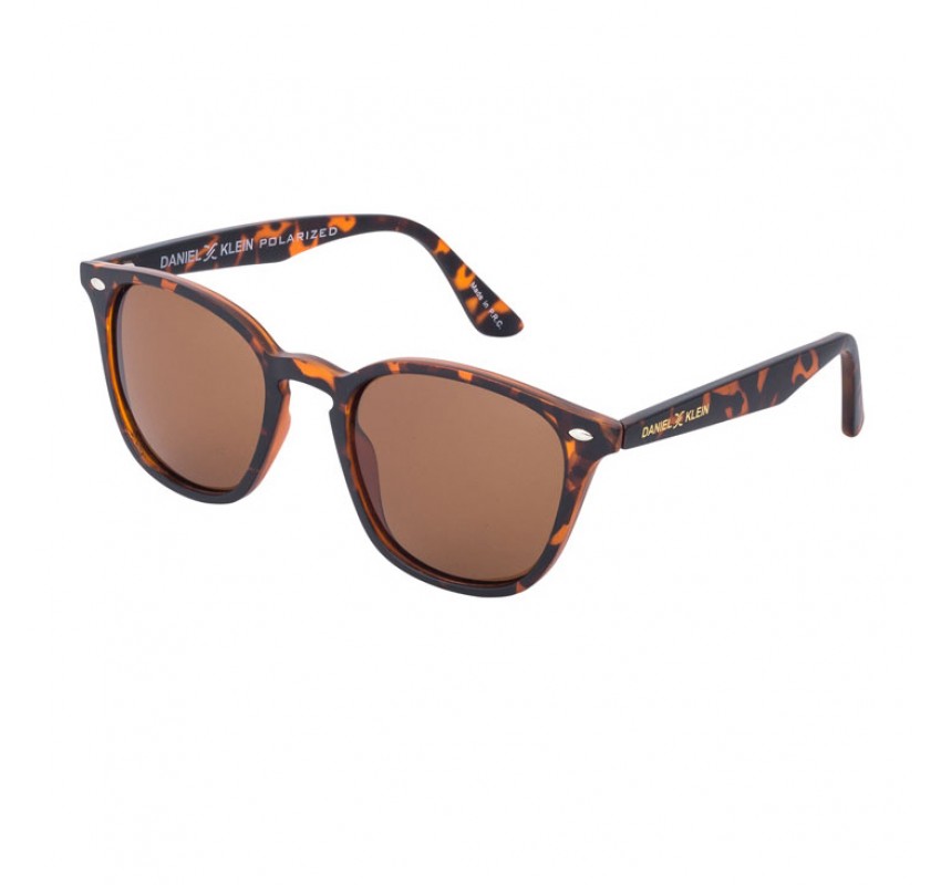 Ochelari de soare maro, pentru barbati, Daniel Klein Premium, DK3166-2