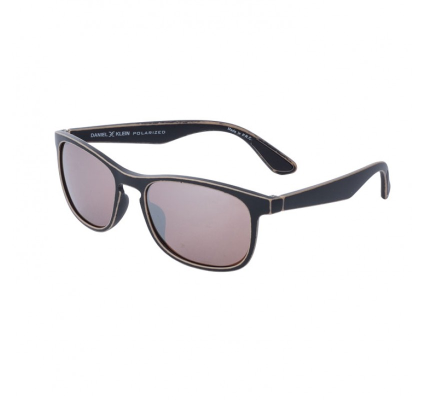 Ochelari de soare maro, pentru barbati, Daniel Klein Premium, DK3168-1