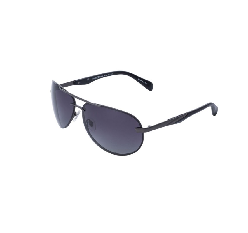 Ochelari de soare antracit, pentru barbati, Daniel Klein Premium, DK3171-2