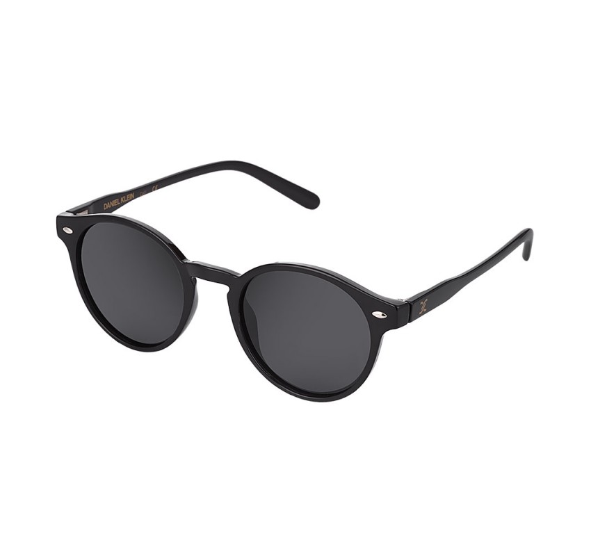 Ochelari de soare negri, pentru dama, Daniel Klein Trendy, DK3255-1