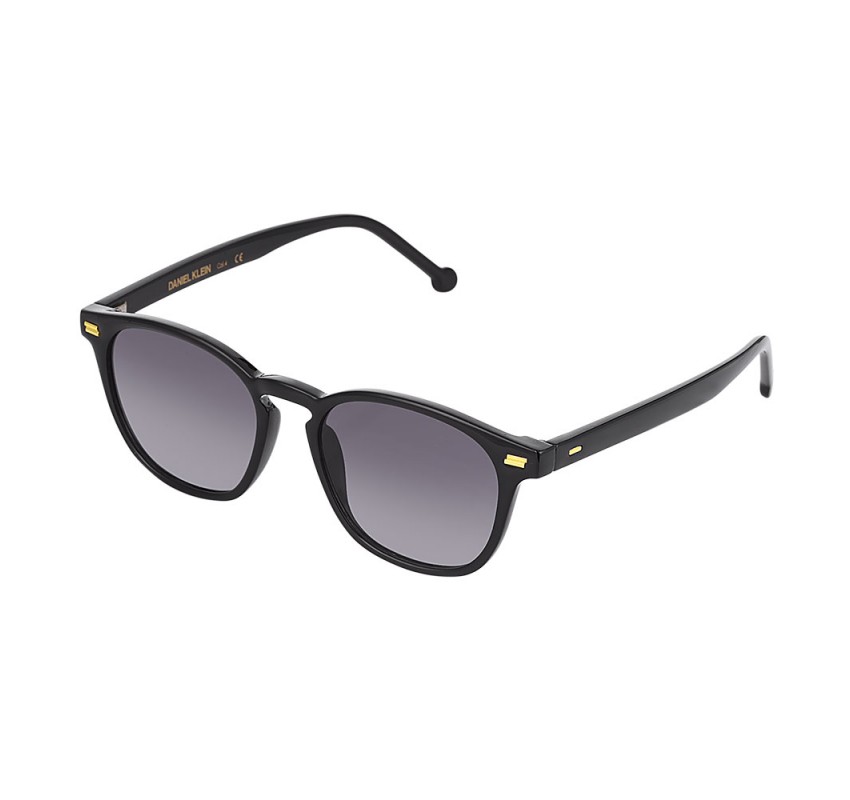 Ochelari de soare negri, pentru dama, Daniel Klein Trendy, DK3256-4