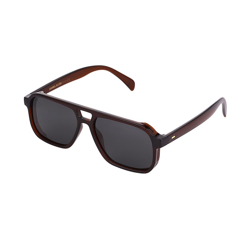 Ochelari de soare gri, pentru barbati, Daniel Klein Trendy, DK3262-101