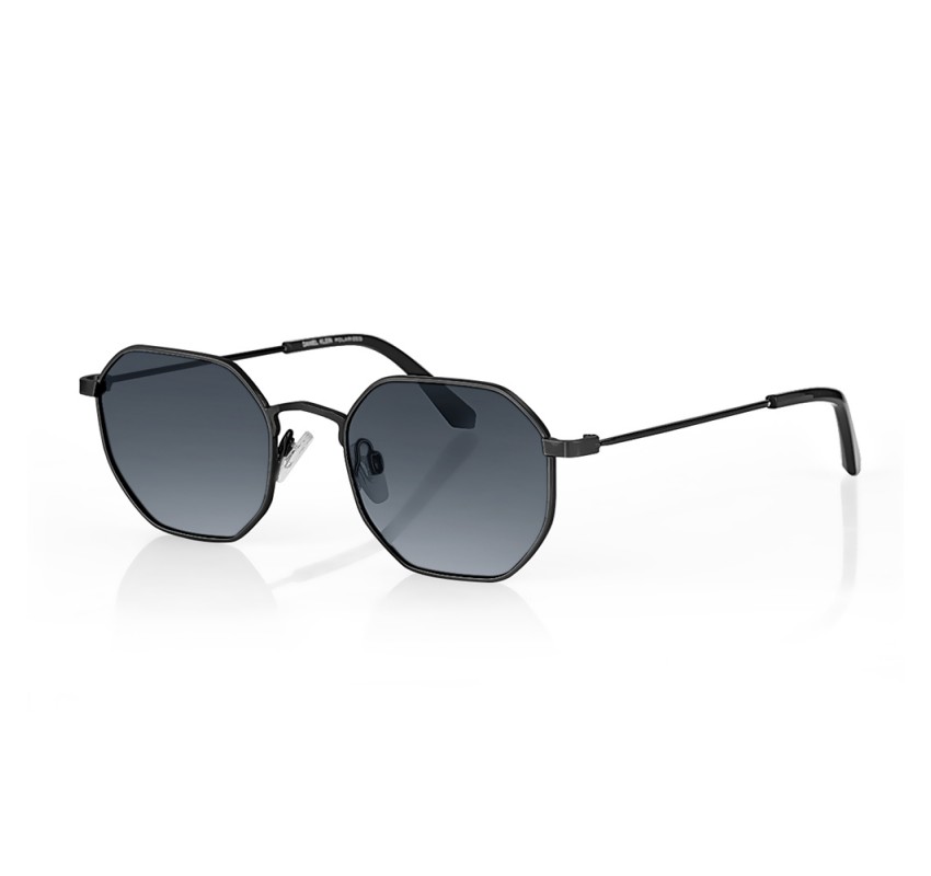 Ochelari de soare negri, pentru barbati, Daniel Klein Sunglasses, DK3265-1