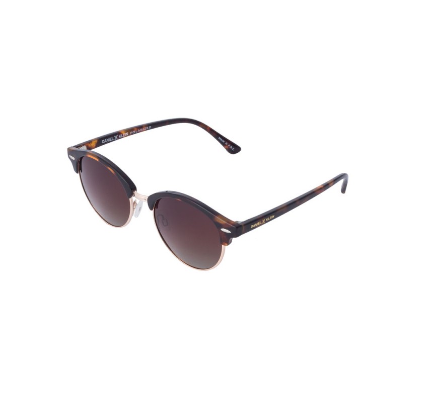 Ochelari de soare maro, pentru dama, Daniel Klein Trendy, DK4167-2