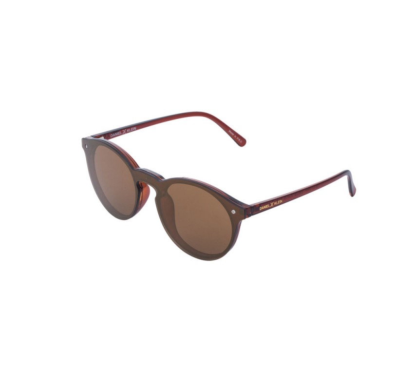 Ochelari de soare maro, pentru dama, Daniel Klein Trendy, DK4179P-3