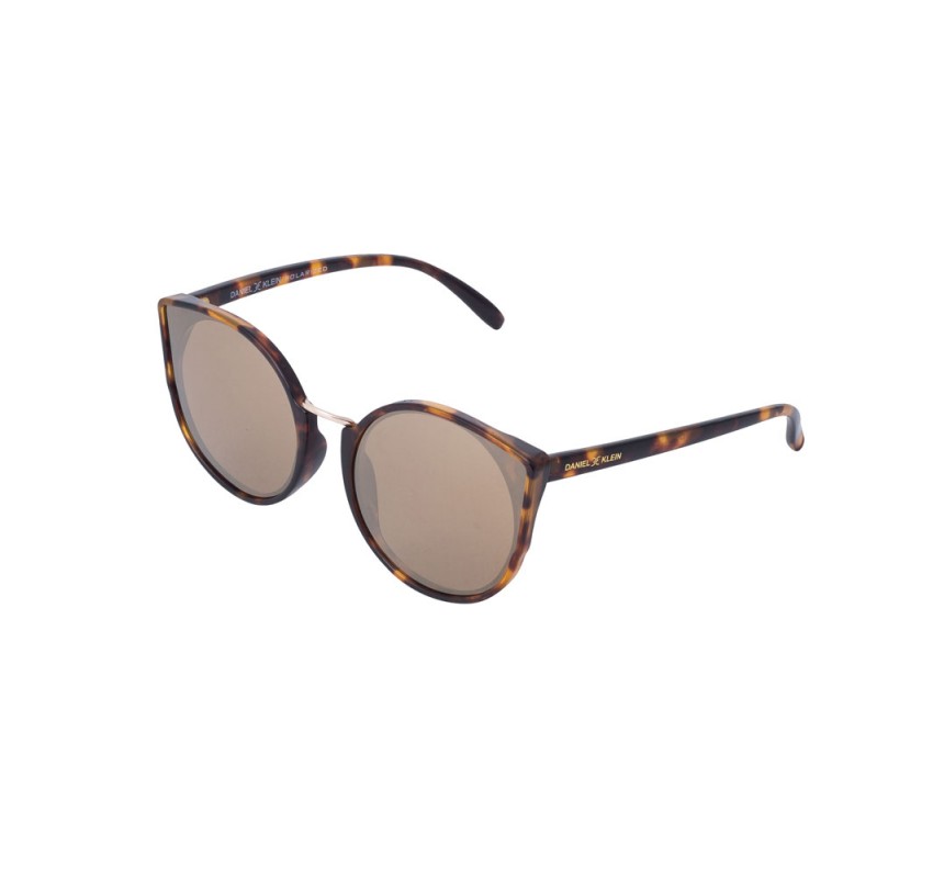 Ochelari de soare maro, pentru dama, Daniel Klein Trendy, DK4186-4