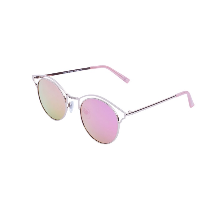 Ochelari de soare fucsia, pentru dama, Daniel Klein Trendy, DK4193-4