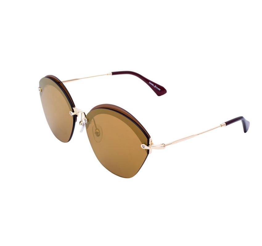 Ochelari de soare maro, pentru dama, Daniel Klein Trendy, DK4249-3