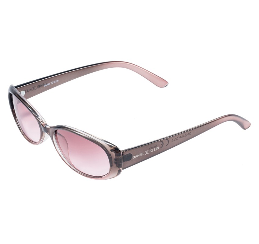 Ochelari de soare mov, pentru dama, Daniel Klein Trendy, DK4275P-3