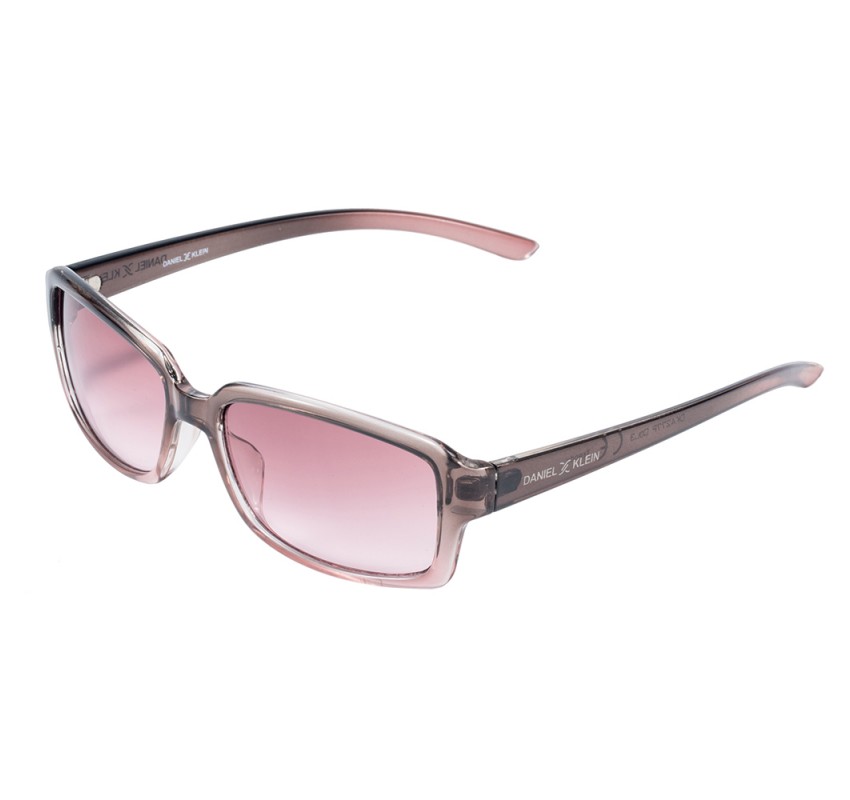 Ochelari de soare mov, pentru dama, Daniel Klein Trendy, DK4277P-3