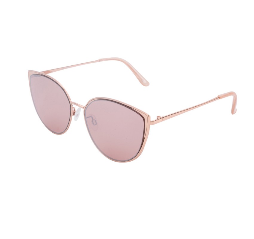 Ochelari de soare auriu rose, pentru dama, Daniel Klein Trendy, DK4305P-3