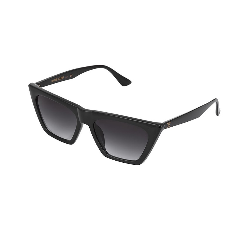 Ochelari de soare negri, pentru dama, Daniel Klein Trendy, DKS3261-1