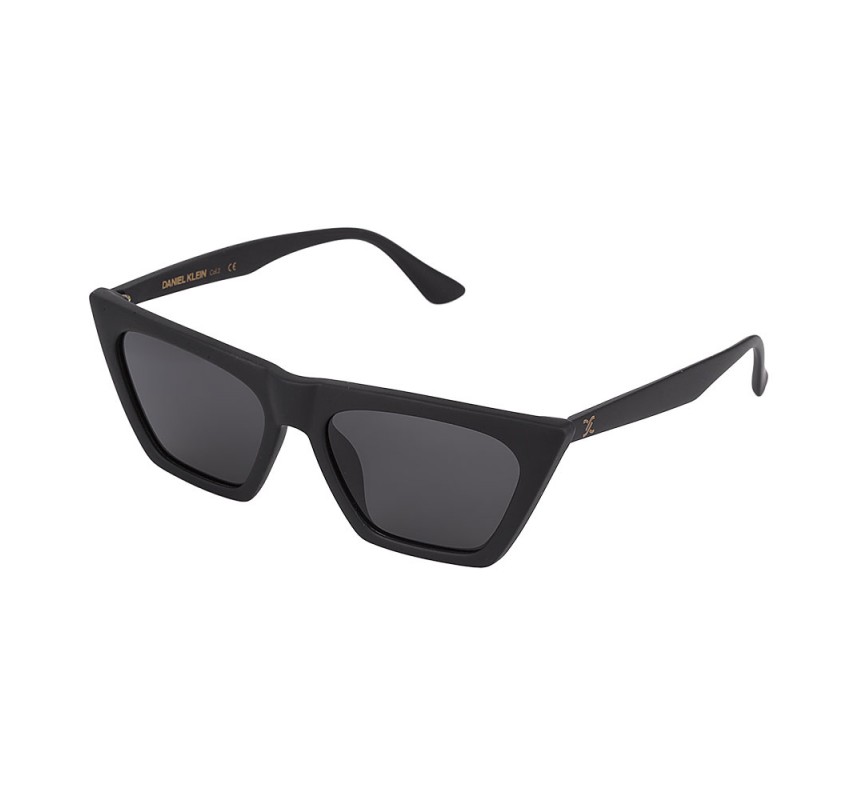 Ochelari de soare negri, pentru dama, Daniel Klein Trendy, DKS3261-2