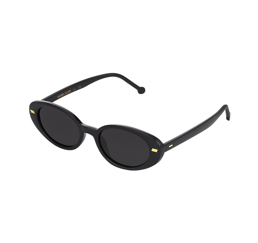 Ochelari de soare negri, pentru dama, Daniel Klein Trendy, DKS4311-1