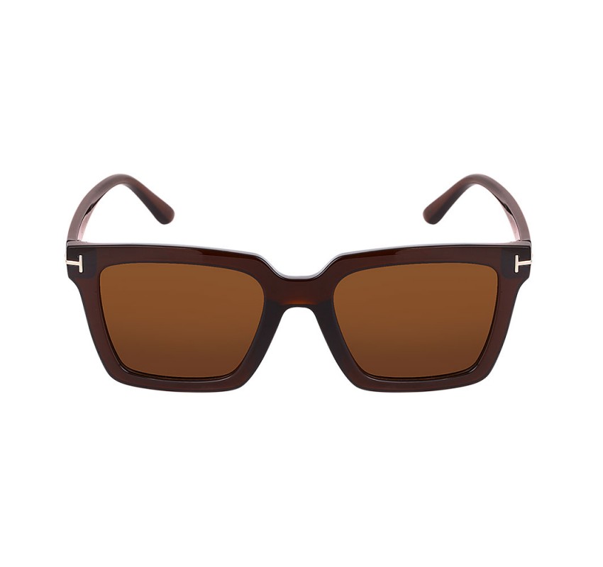 Ochelari de soare cafenii, pentru dama, Daniel Klein Trendy, DKS4312-3