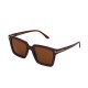 Ochelari de soare cafenii, pentru dama, Daniel Klein Trendy, DKS4312-3