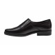 Pantofi barbati, eleganti, piele naturala, Negru, GKR05N