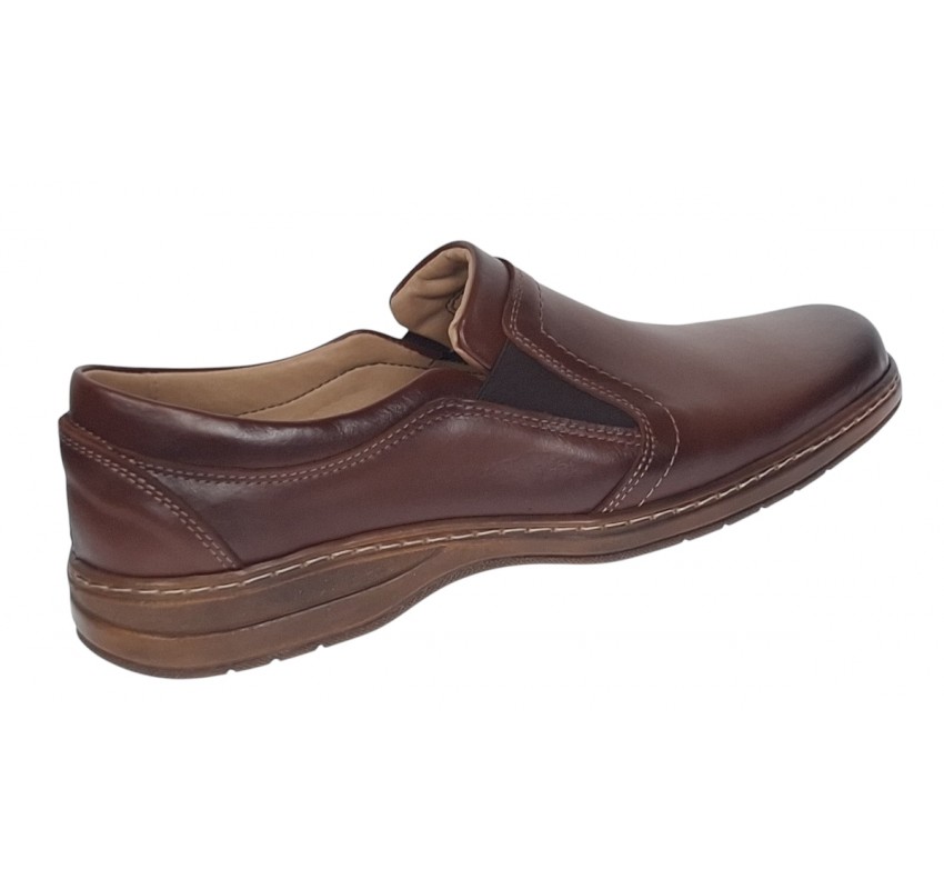 Pantofi casual barbati din piele naturala fara siret masuri 39 - 47 GKR08M