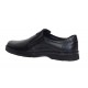 Pantofi barbati casual din piele naturala pe calapod lat cu elastic GKR104N