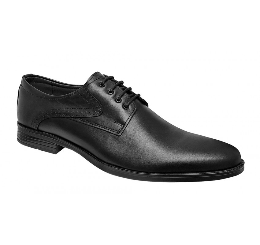 Pantofi barbati eleganti din piele naturala Negru Marvin GKR115N