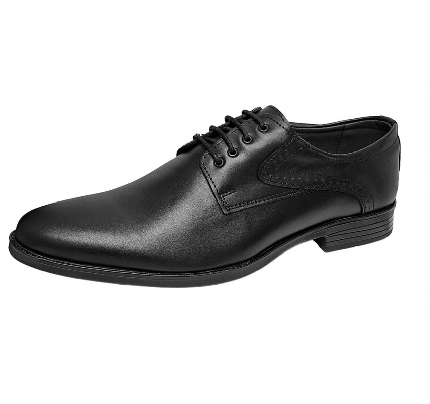 Pantofi barbati eleganti din piele naturala Negru Marvin GKR115N