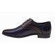 Pantofi barbati, eleganti, piele naturala, bleumarin - GKR12BL