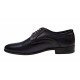 Pantofi barbati, eleganti, piele naturala, negru - GKR12N