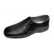 Pantofi barbati casual din piele naturala - Model perforat Negru 504N