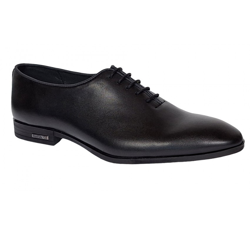 Pantofi eleganti pentru barbati, piele naturala, Negru - GKR71N