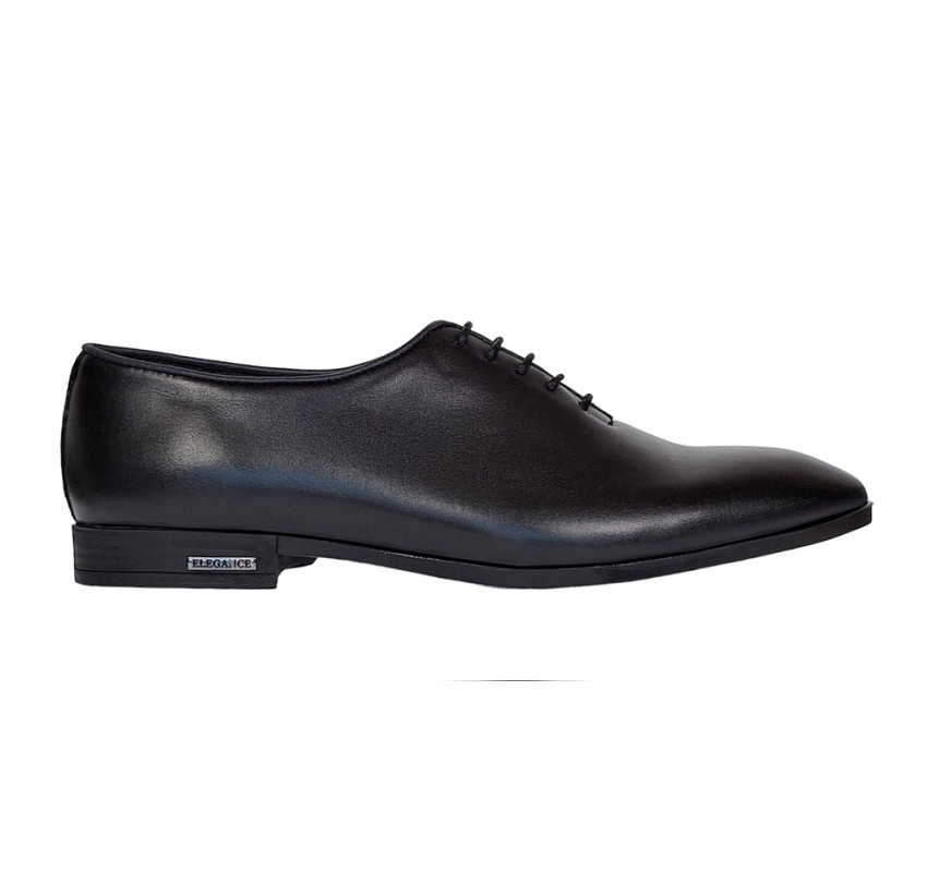 Pantofi eleganti pentru barbati, piele naturala, Negru - GKR71N