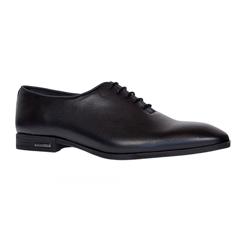 Pantofi eleganti pentru barbati, piele naturala, Negru - GKR71N