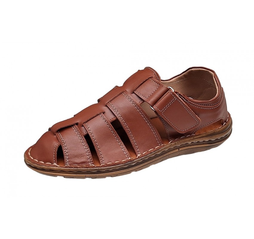 Sandale barbati casual din piele naturala Maro GKR73M