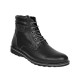 Ghete barbati sport casual din piele naturala cu siret si fermoar (imblanite) Corsa - GKR95N