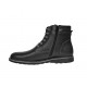 Ghete barbati sport casual din piele naturala cu siret si fermoar (imblanite) Corsa - GKR95N